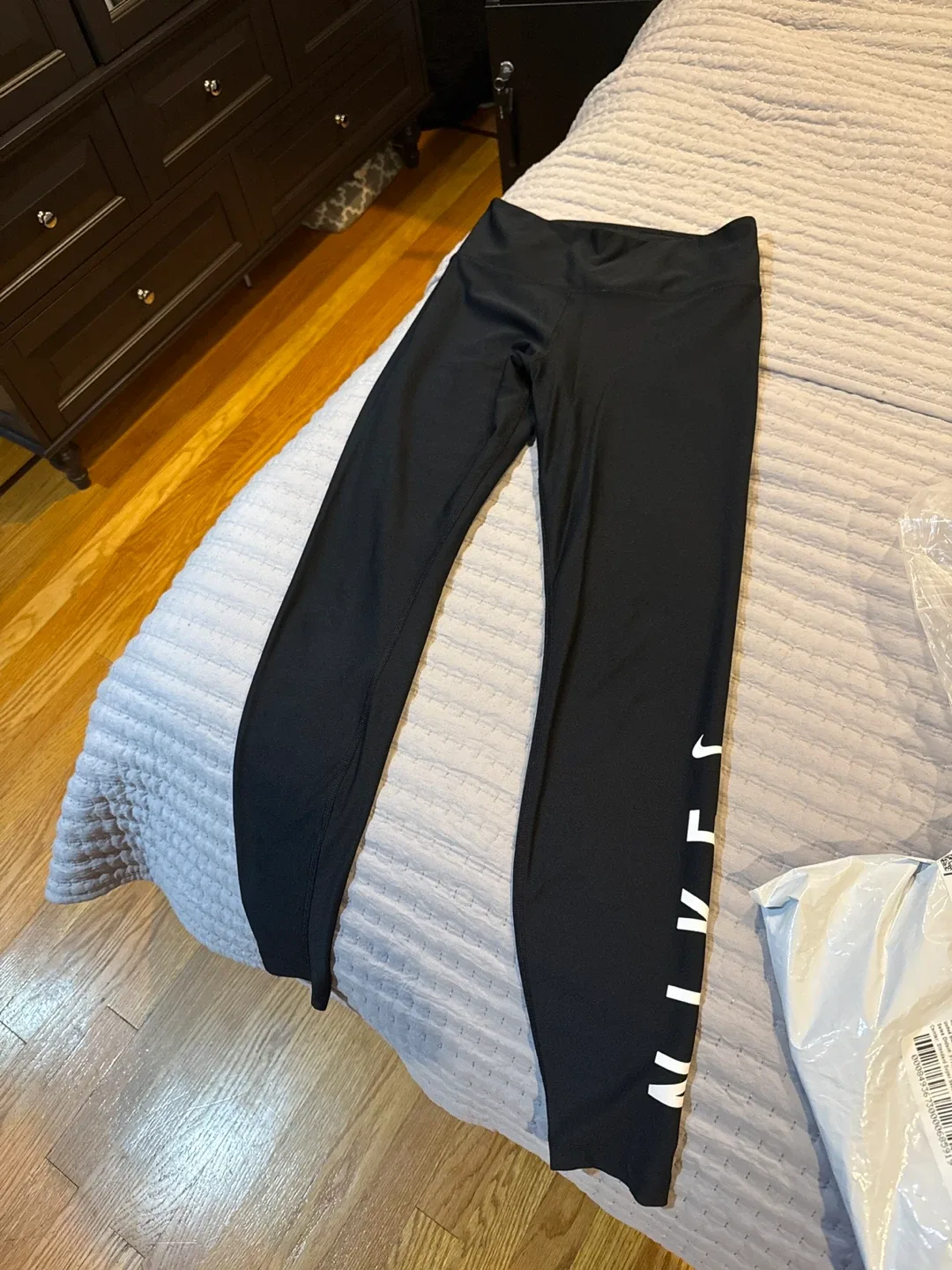 Nike Dri-FIT Black Leggings - Size XS thumbnail