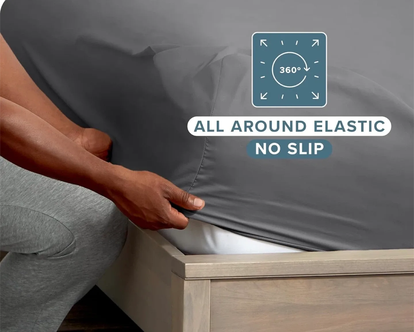 Twin XL Fitted Bed Sheet image indicator(5)