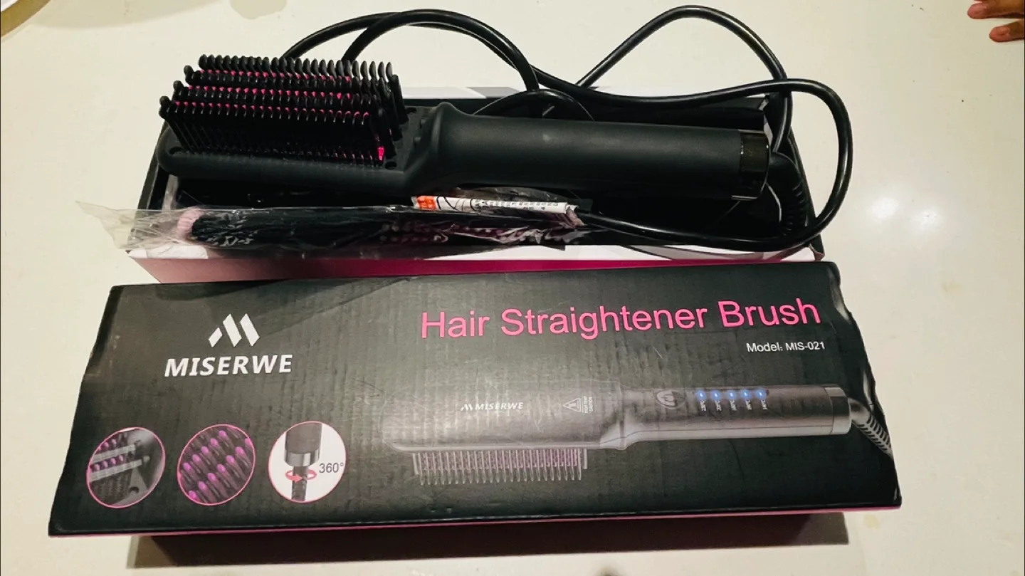 Miserwe Hair Straightener Brush MIS-021 image indicator(4)