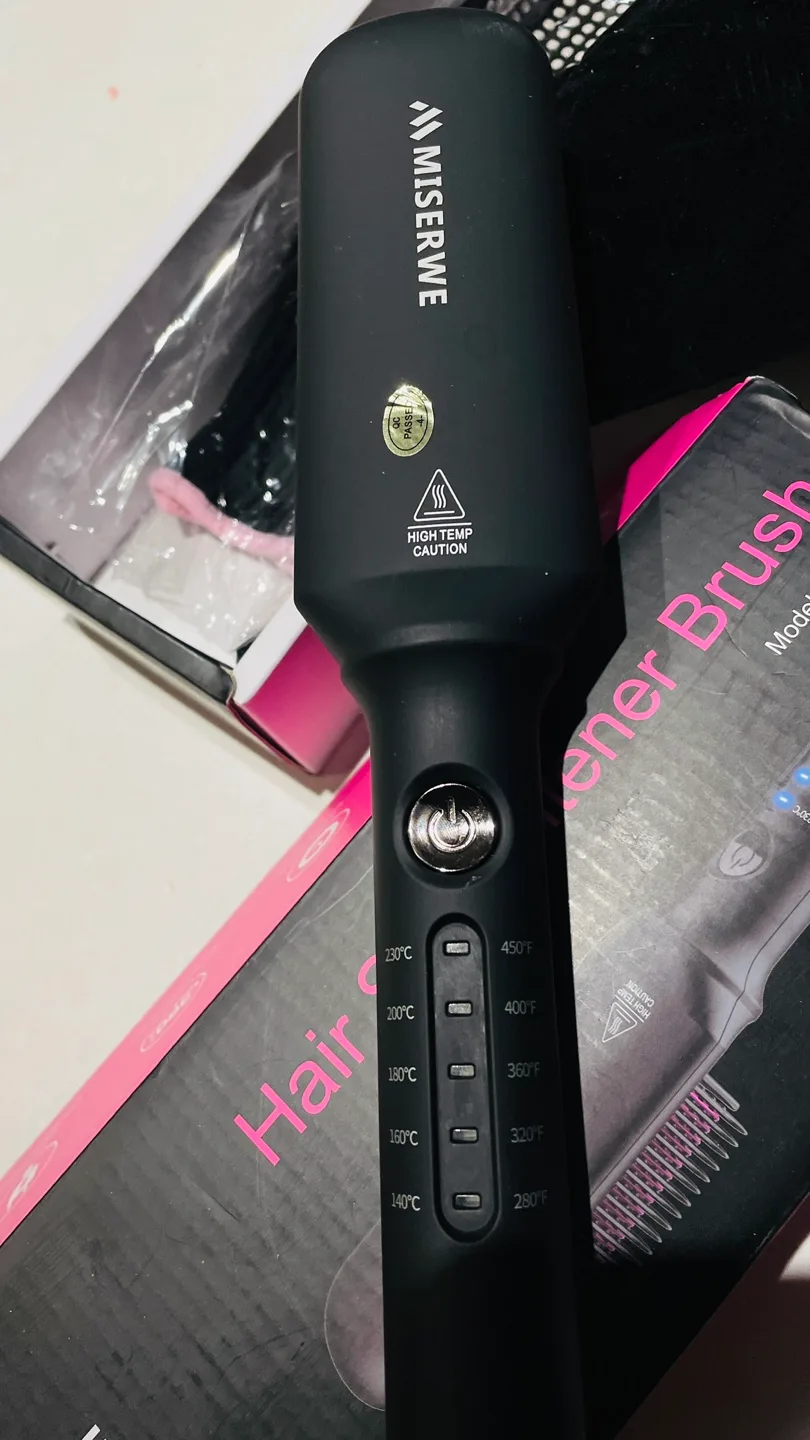 Miserwe Hair Straightener Brush MIS-021 image indicator(2)