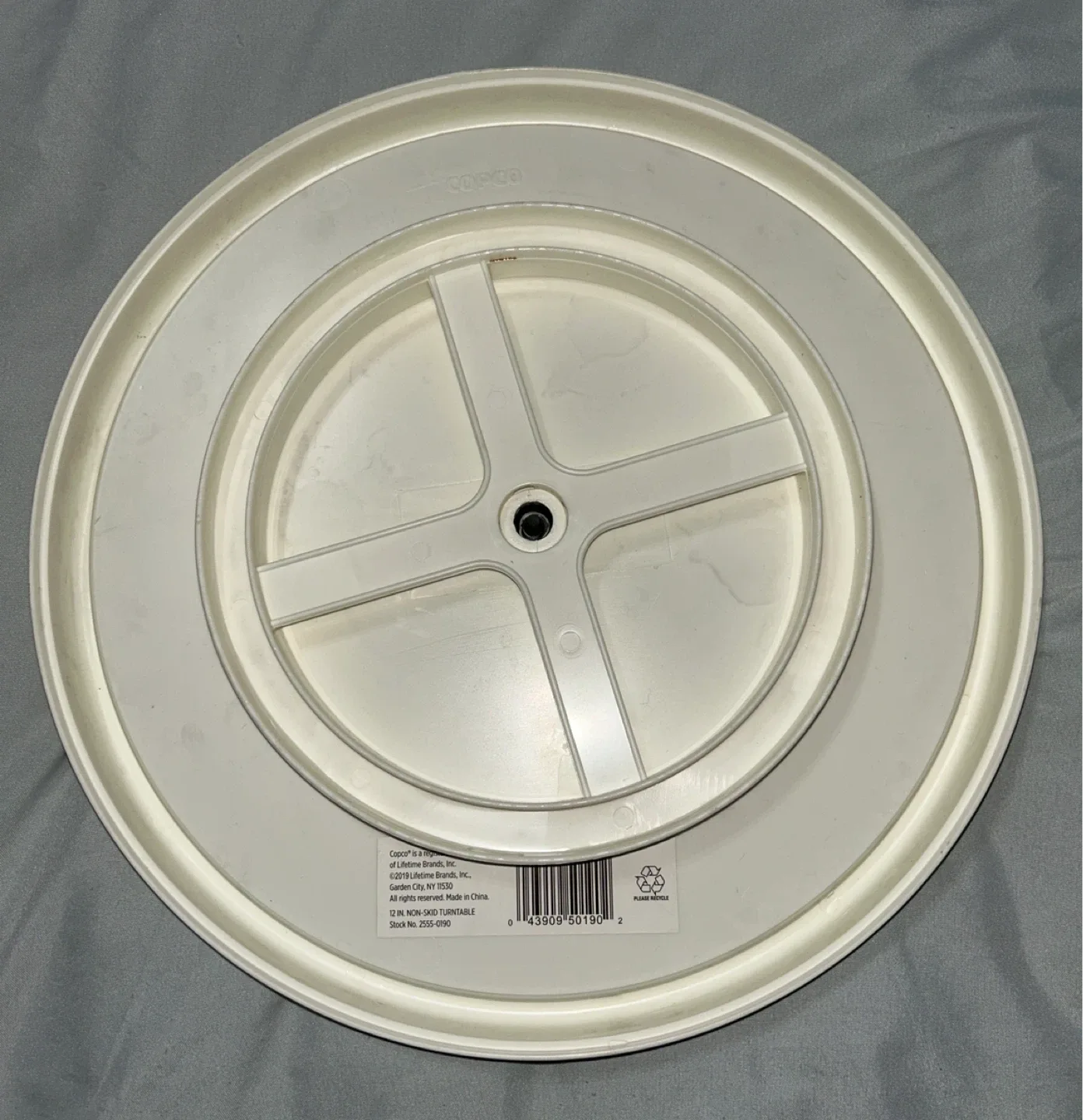 Copco 12-Inch Non-Skid Cabinet Organizer Turntable 🥕 image indicator(2)