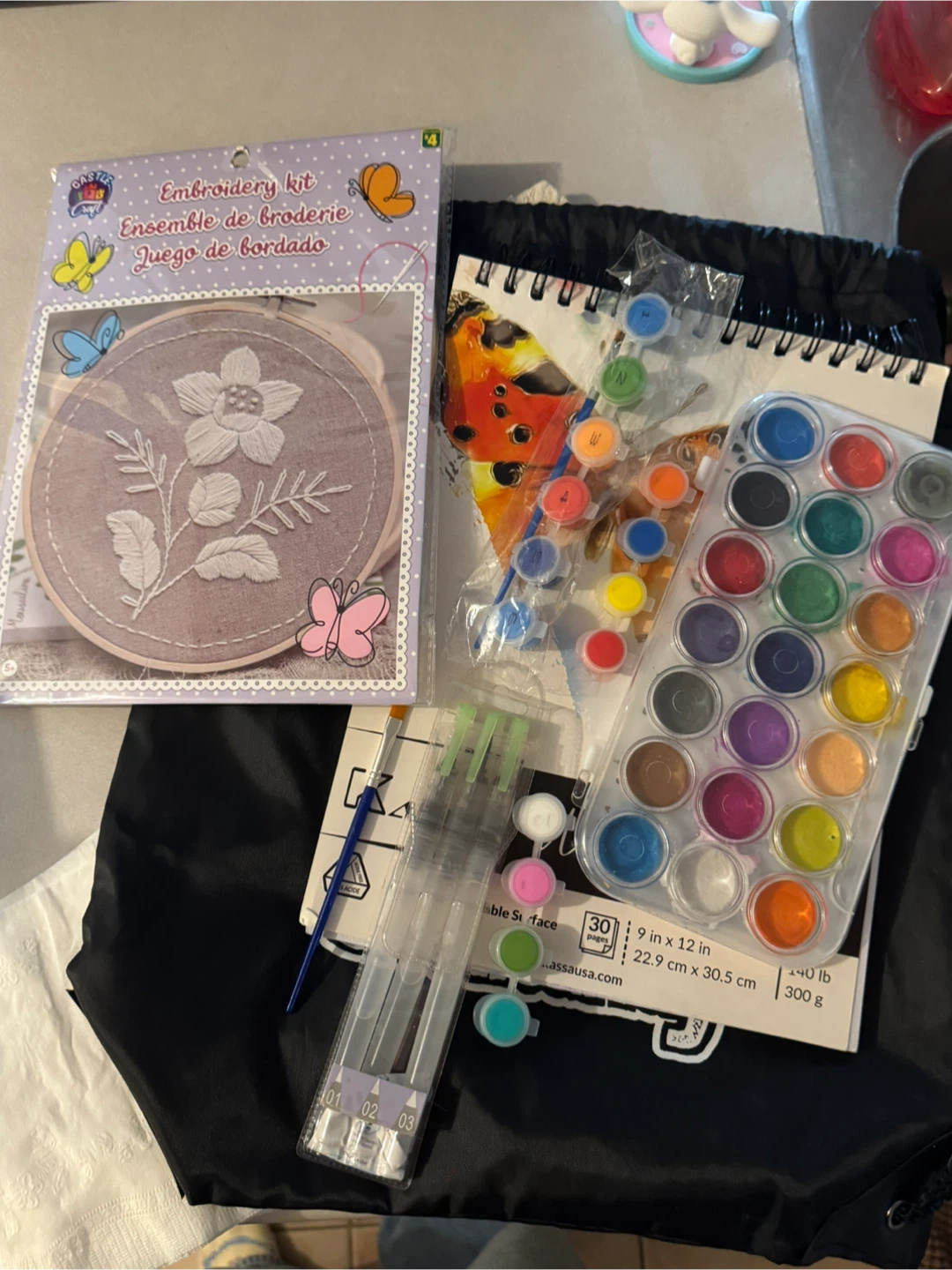 Stationary junk journal bundle and painting supplies - photo 2