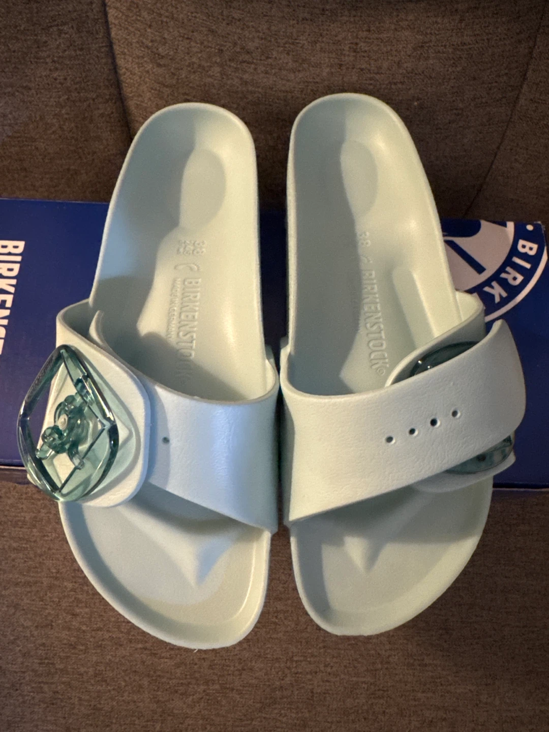 Birkenstock Madrid Big Buckle EVA Surf Green Size US L7/M5 - photo 2