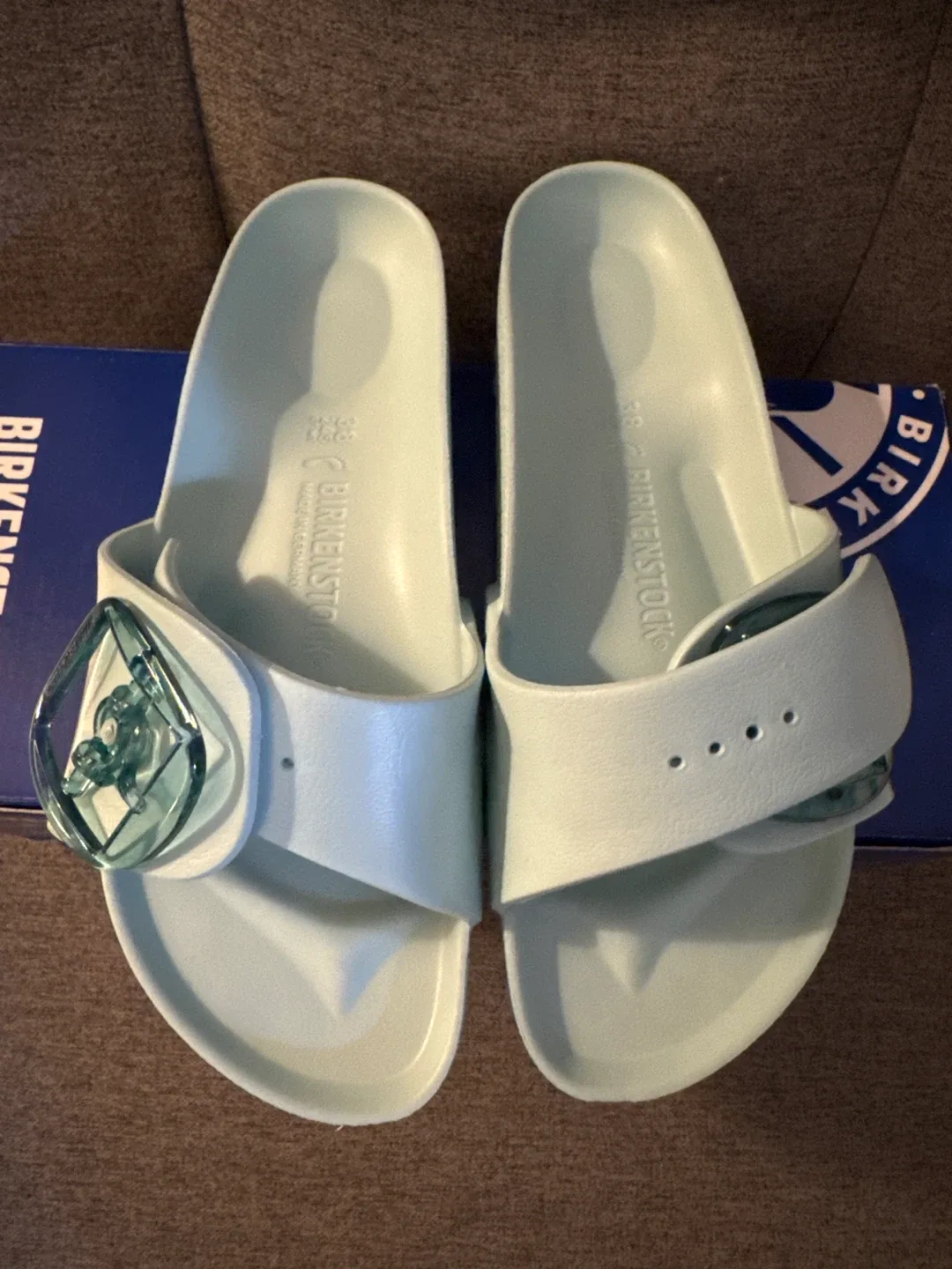 Birkenstock Madrid Big Buckle EVA Surf Green Size US L7/M5 image indicator(2)
