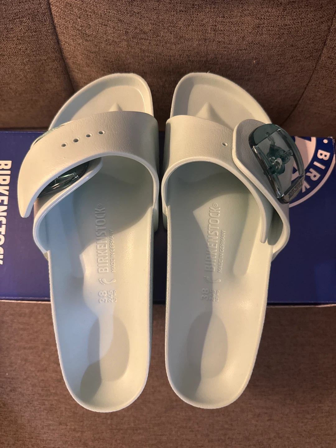 Birkenstock Madrid Big Buckle EVA Surf Green Size US L7/M5