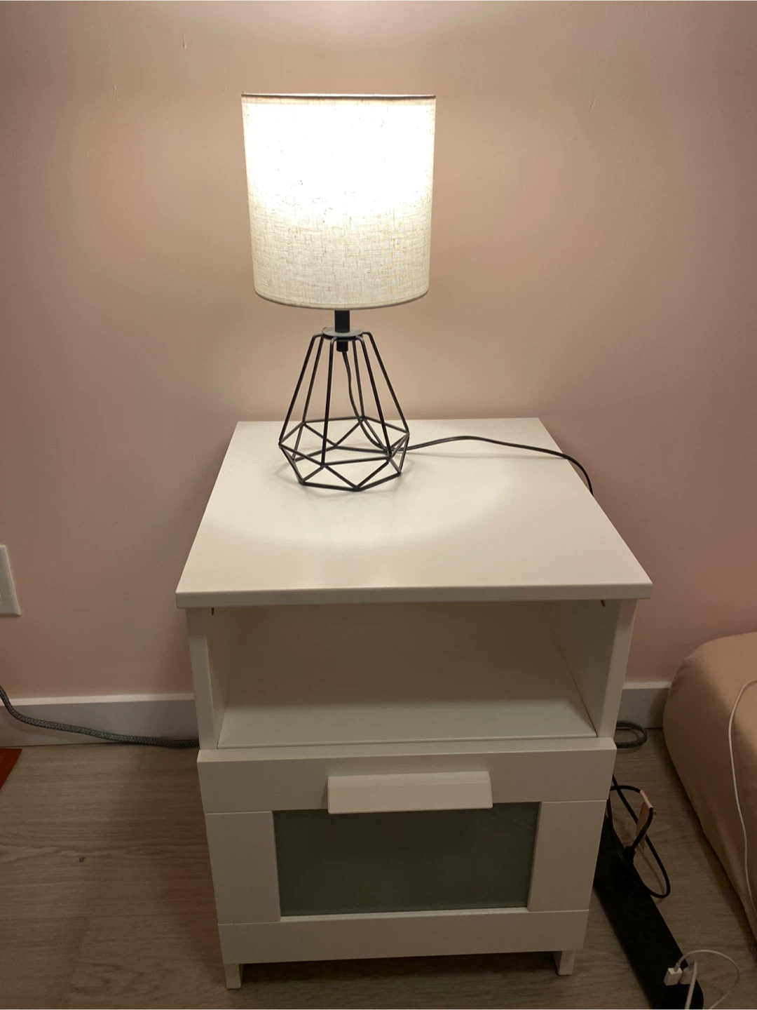IKEA Brimnes White Nightstand
