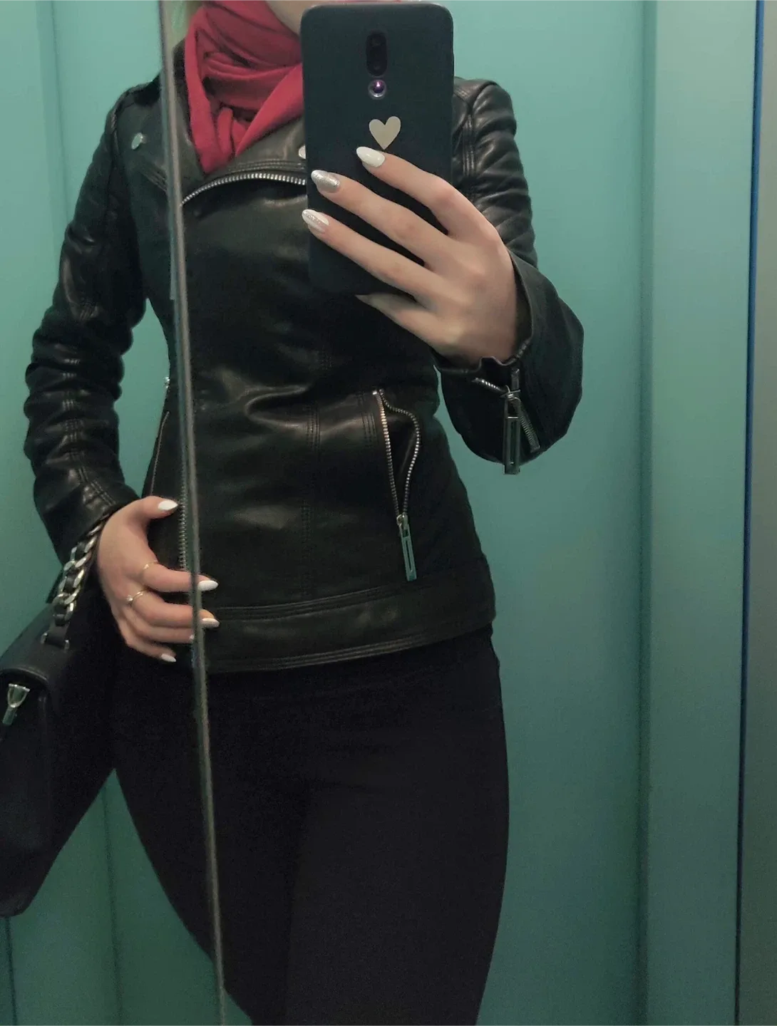 Black Leather Jacket image indicator(3)