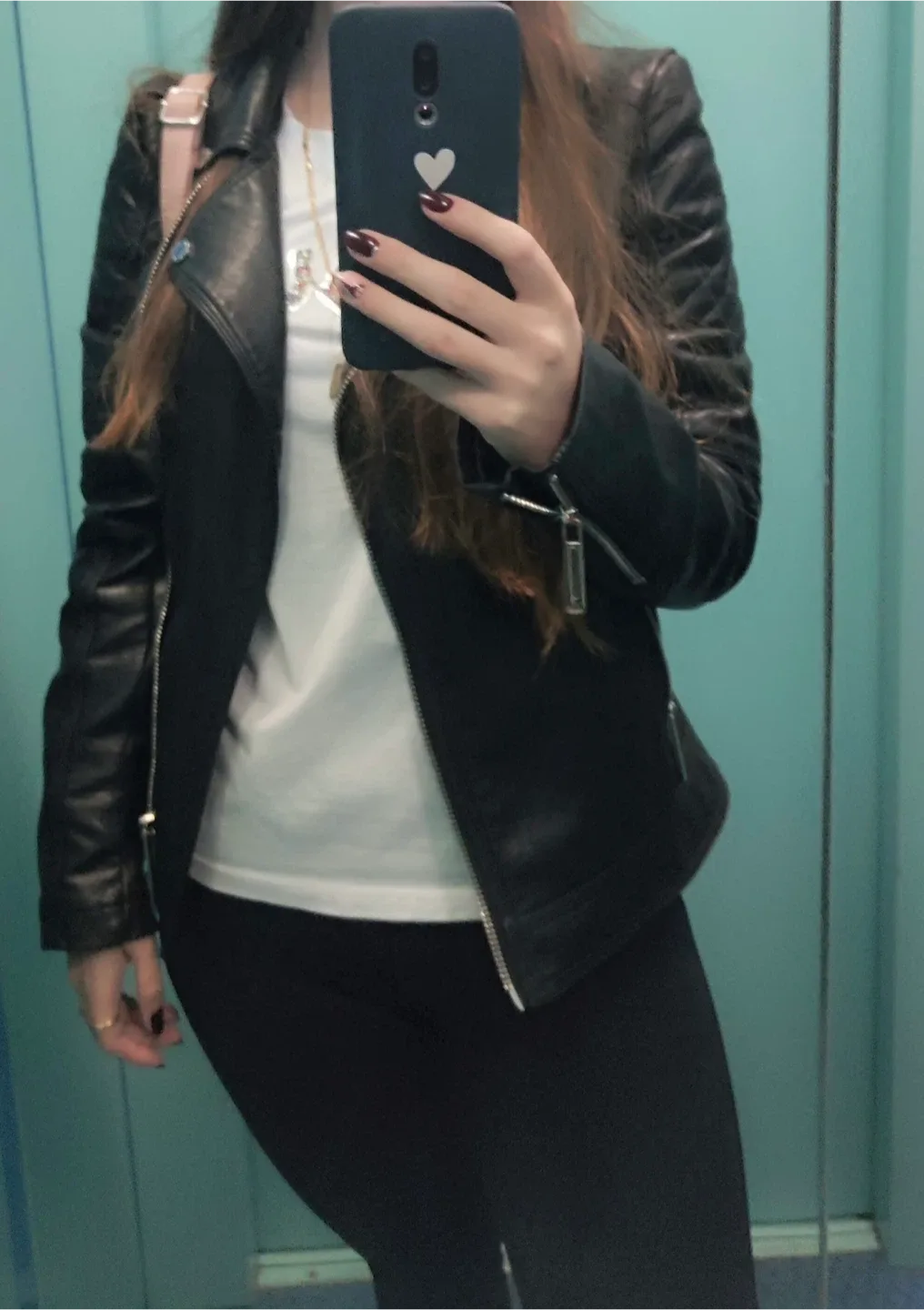 Black Leather Jacket image indicator(5)