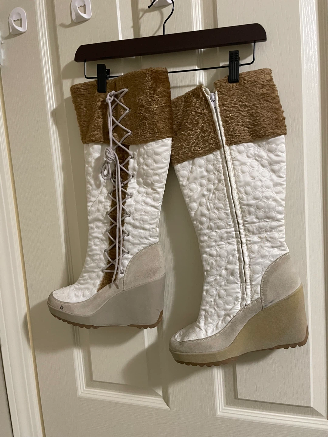 Wedge Boots, Size 9