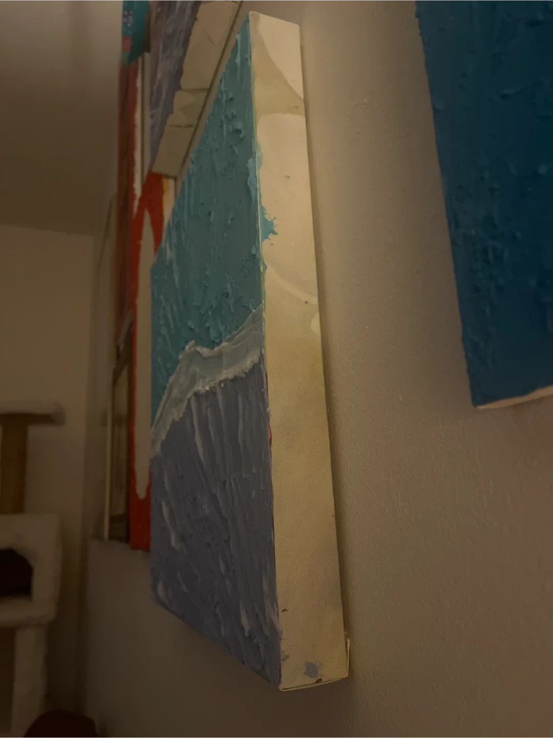 Abstract Canvas Painting: The Sea image indicator(4)