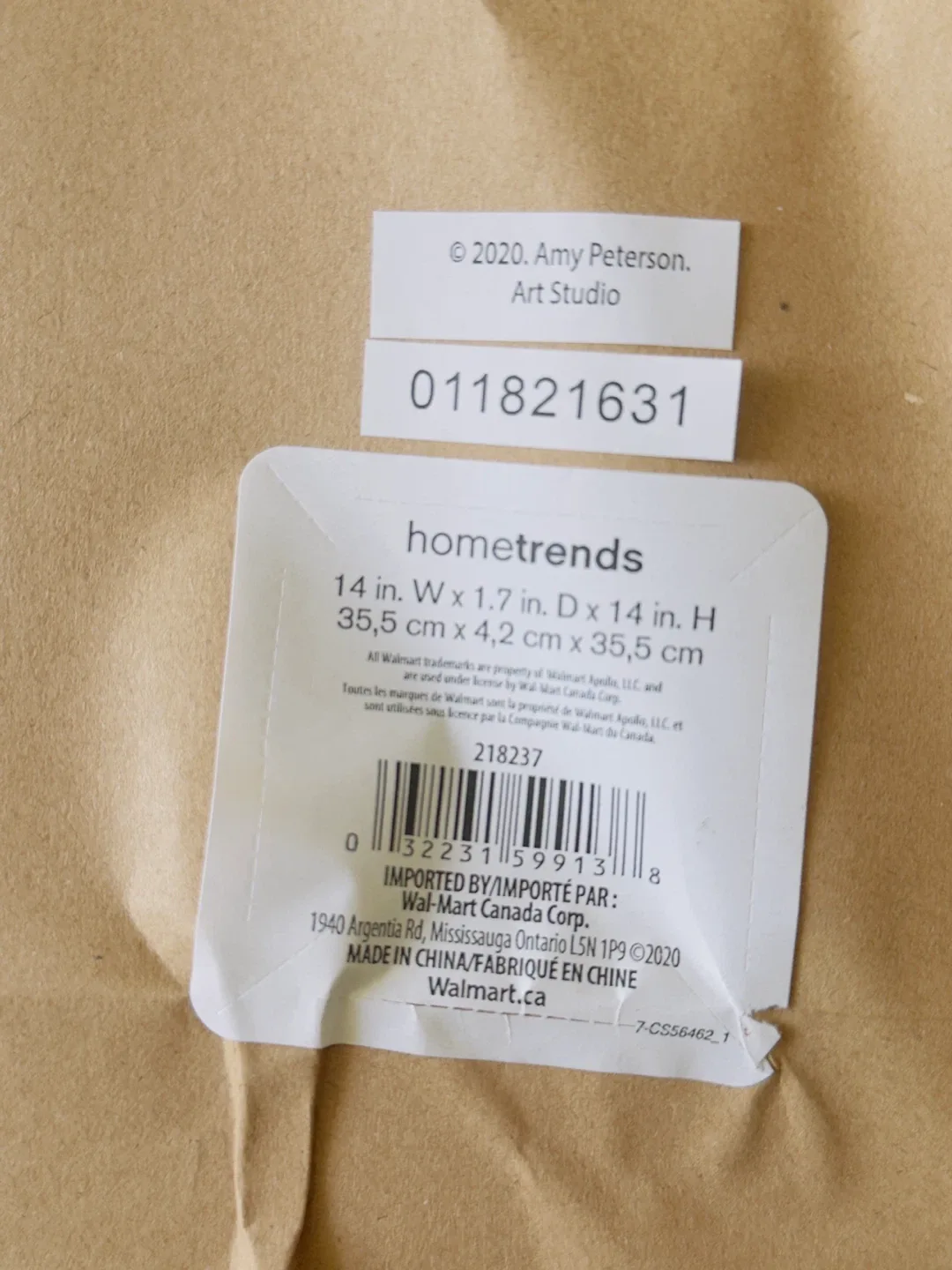 hometrends Giraffe in Tub Framed Art image indicator(3)