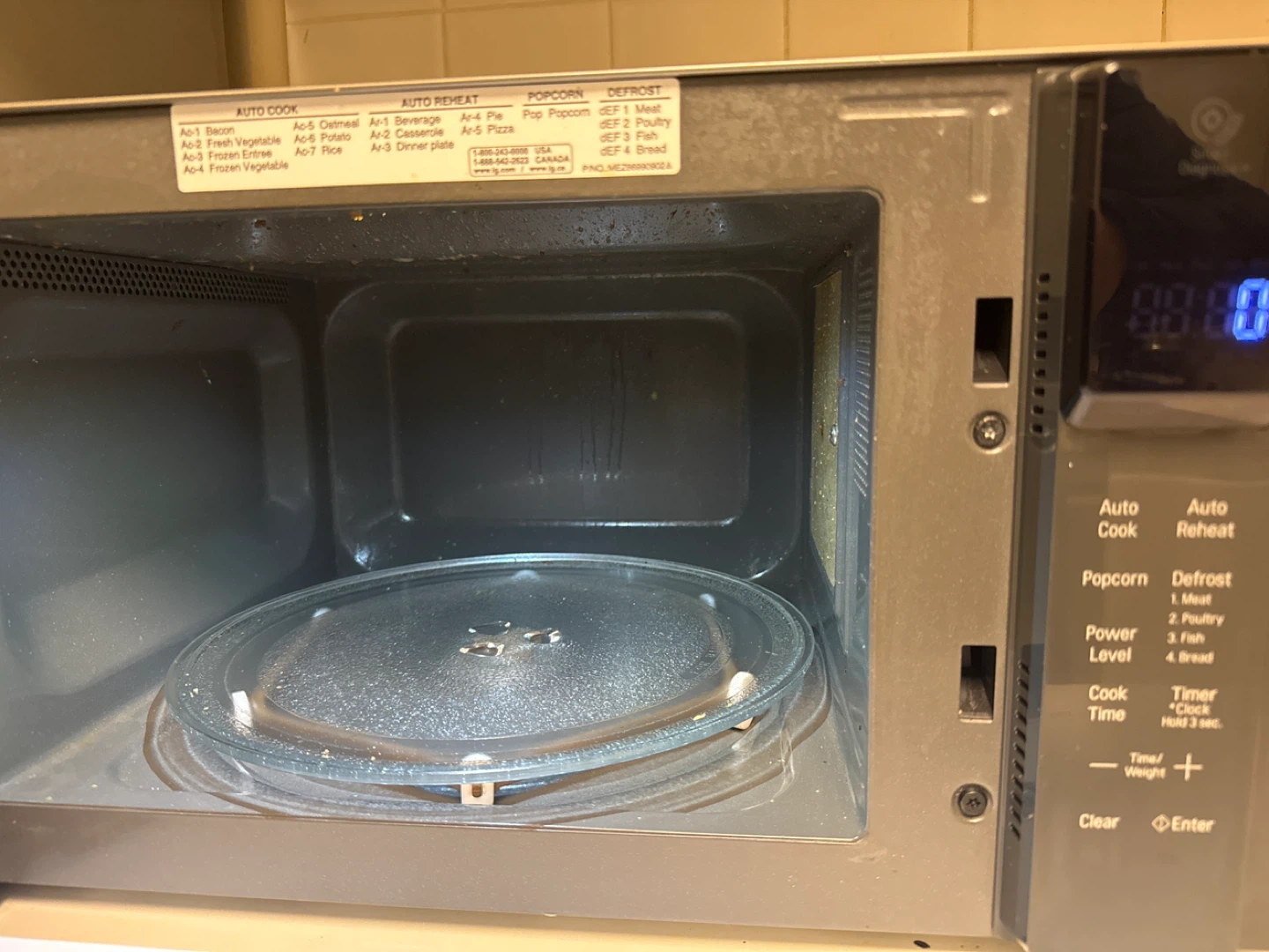 Moving out sale: LG Smart Microwave - photo 3