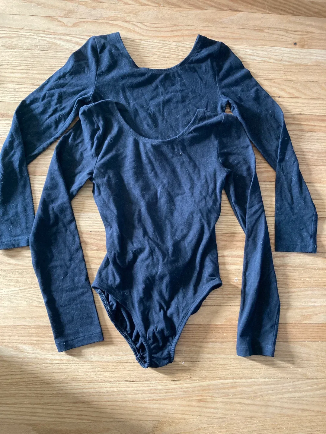 2 George Black Leotard Size L (10-12) image indicator(4)