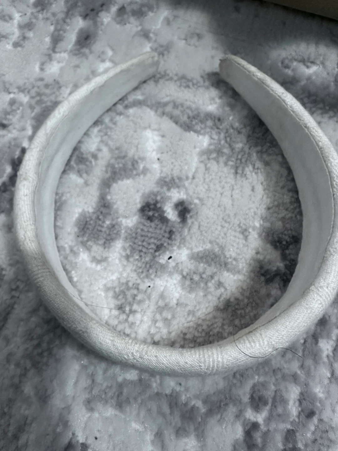COACH White Padded Headband - photo 2