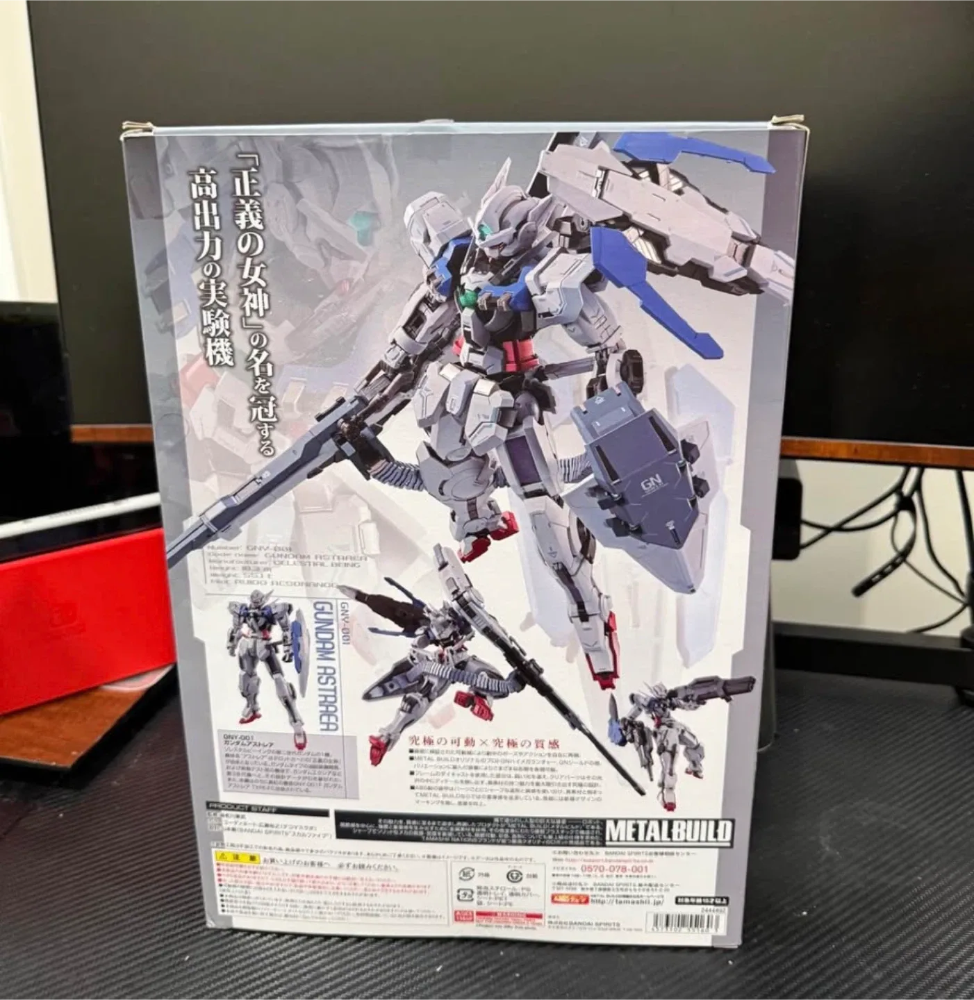 Metal Build Gundam Astraea + Proto GN High Mega Launcher image indicator(2)