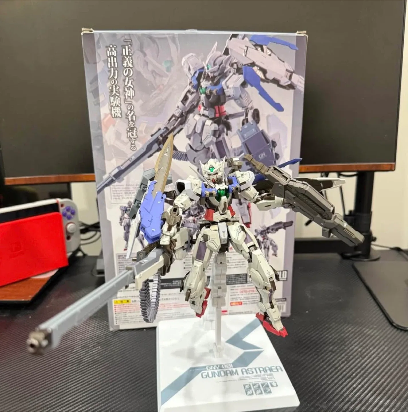 Metal Build Gundam Astraea + Proto GN High Mega Launcher image indicator(4)