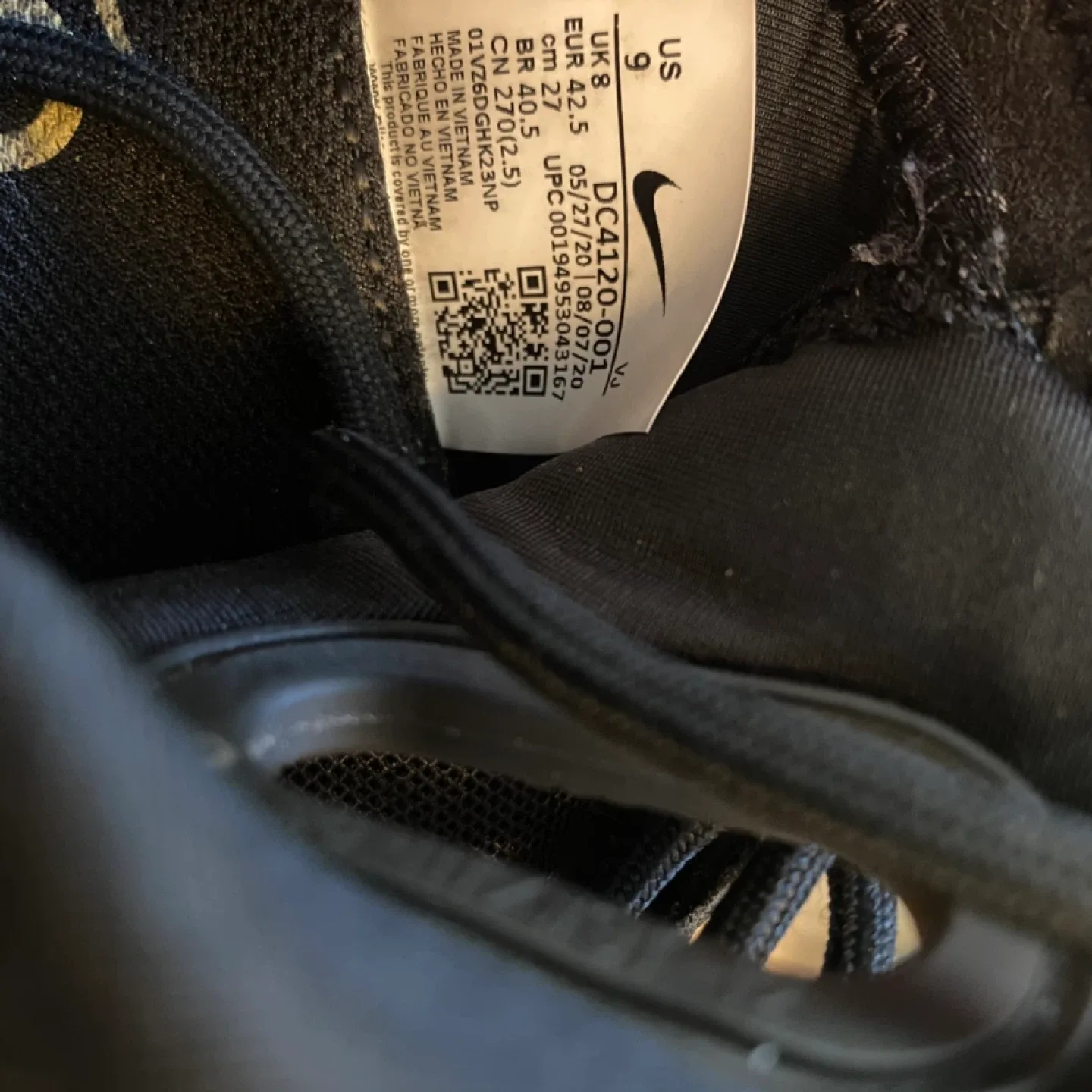 Nike Air Max 2090 Black & Gold Shoes image indicator(6)