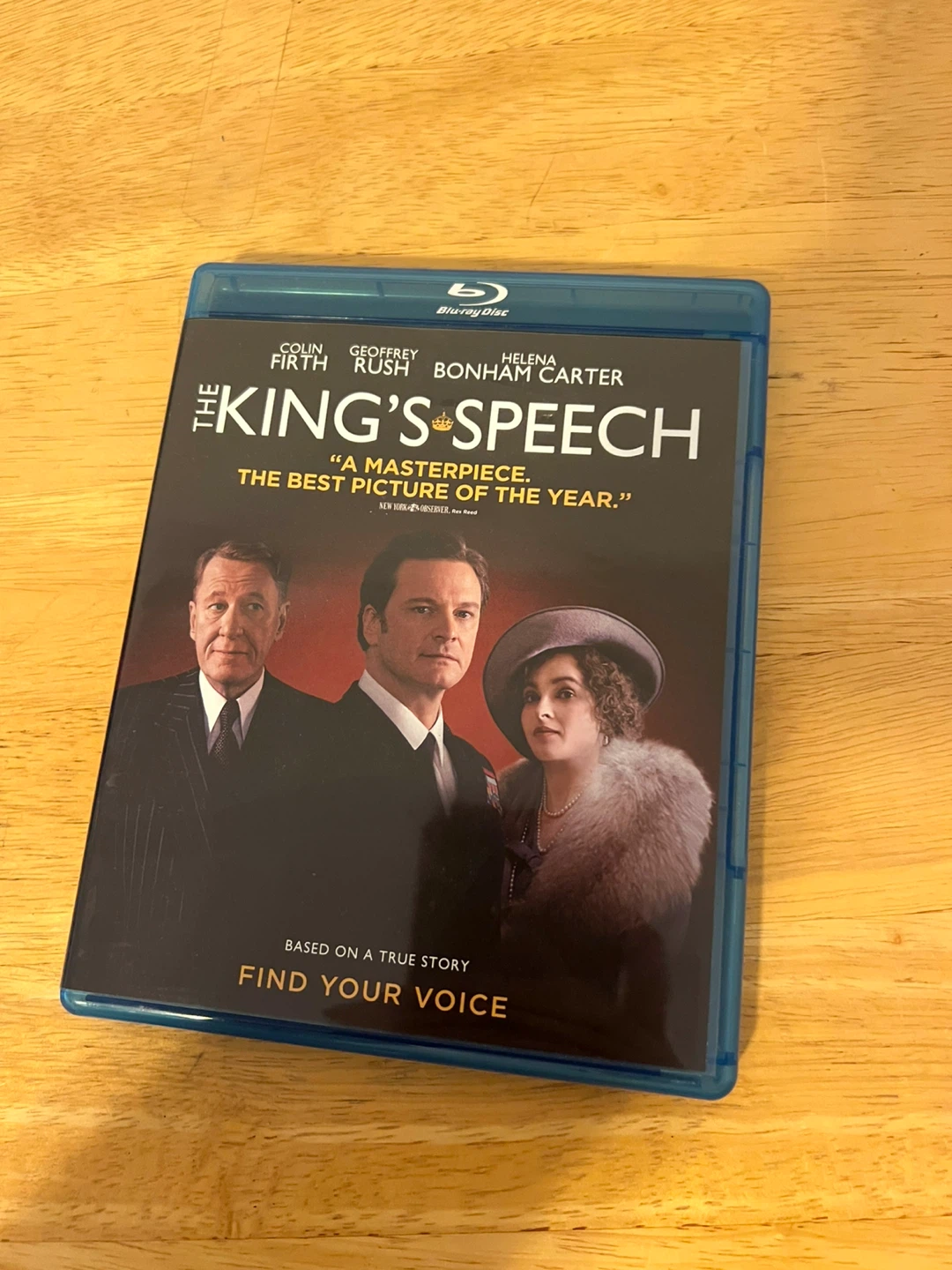 The King's Speech Blu-ray Disc