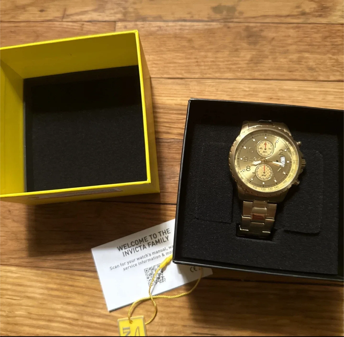 Invicta 48897 Gold Stainless Steel Watch image indicator(4)