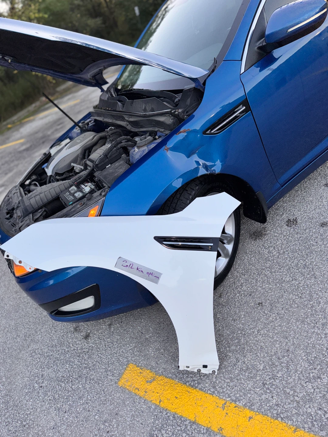 2013 Kia Optima - Blue - photo 3