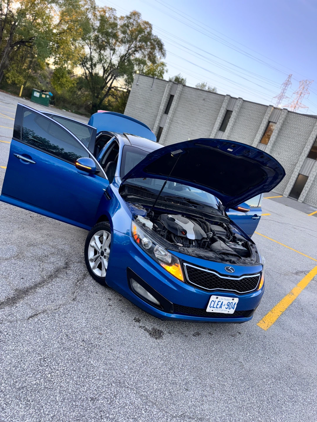 2013 Kia Optima - Blue