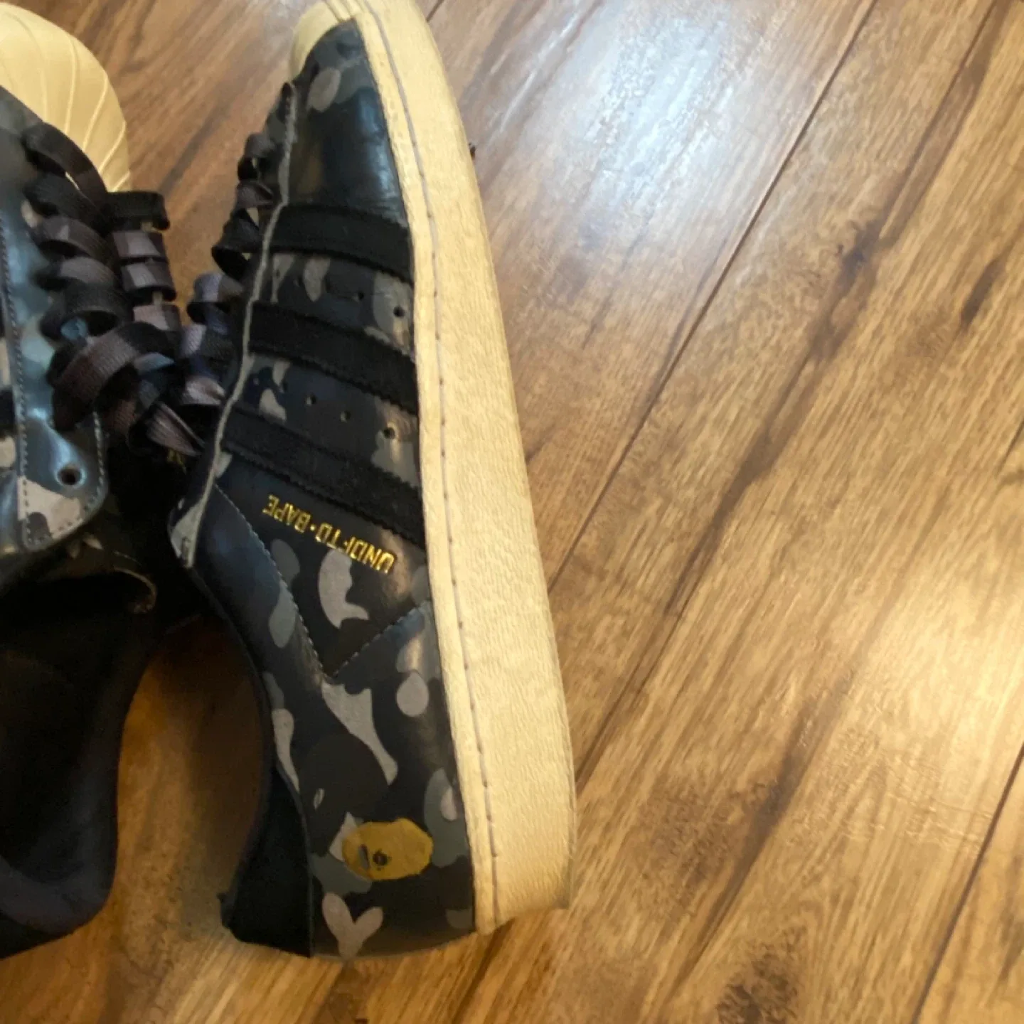 Adidas Superstar UNDFTD BAPE Camo Shoes image indicator(7)