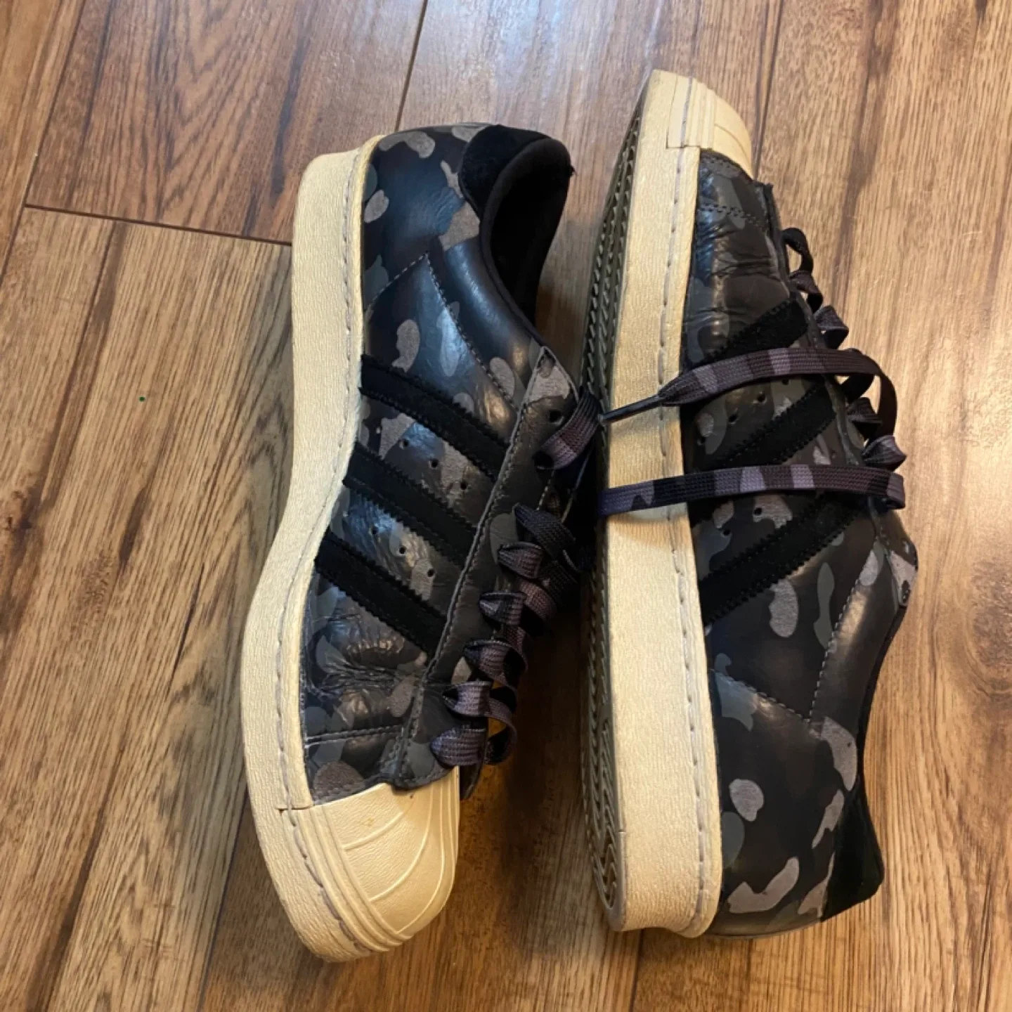 Adidas Superstar UNDFTD BAPE Camo Shoes image indicator(10)