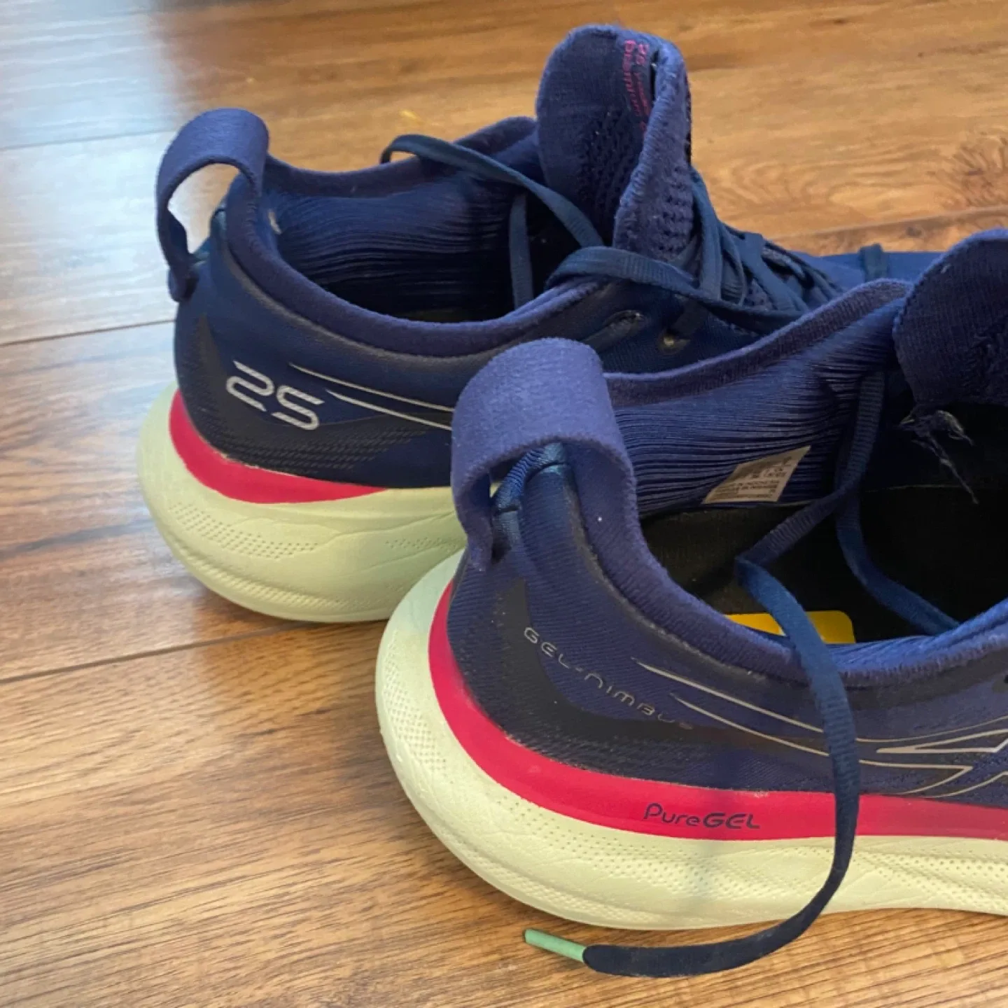 Asics Gel-Nimbus 25 Running Shoes - Blue, US 9.5 image indicator(5)