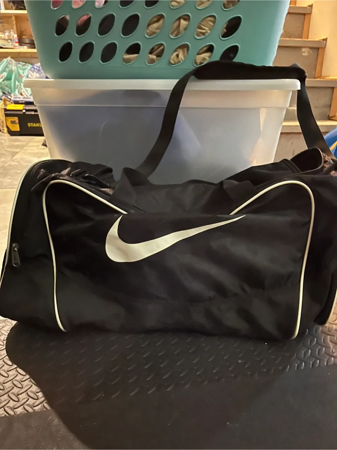 Nike Black Duffle Bag thumbnail