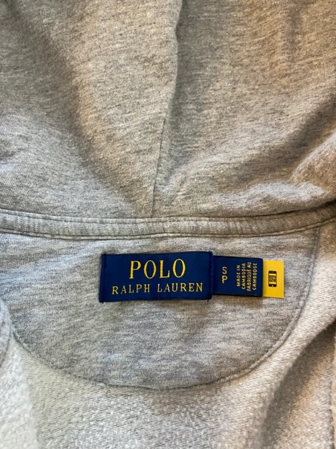 Polo Ralph Lauren Grey Hoodie - Size S image indicator(5)
