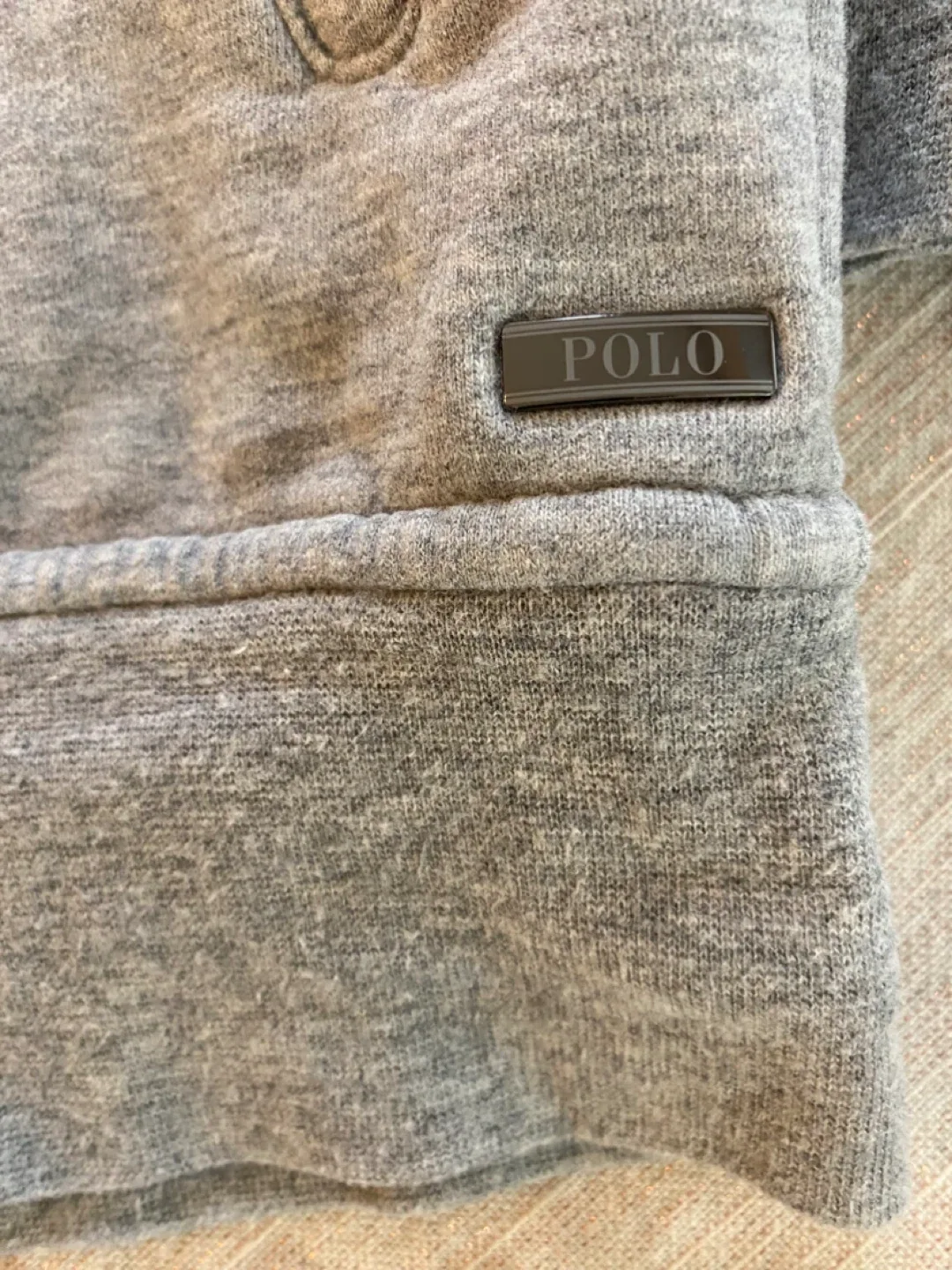 Polo Ralph Lauren Grey Hoodie - Size S image indicator(7)