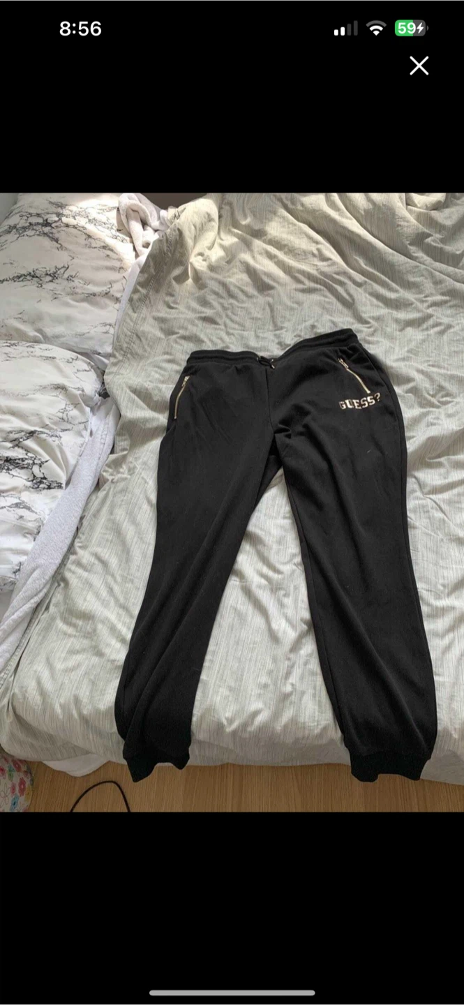 Guess Black Joggers