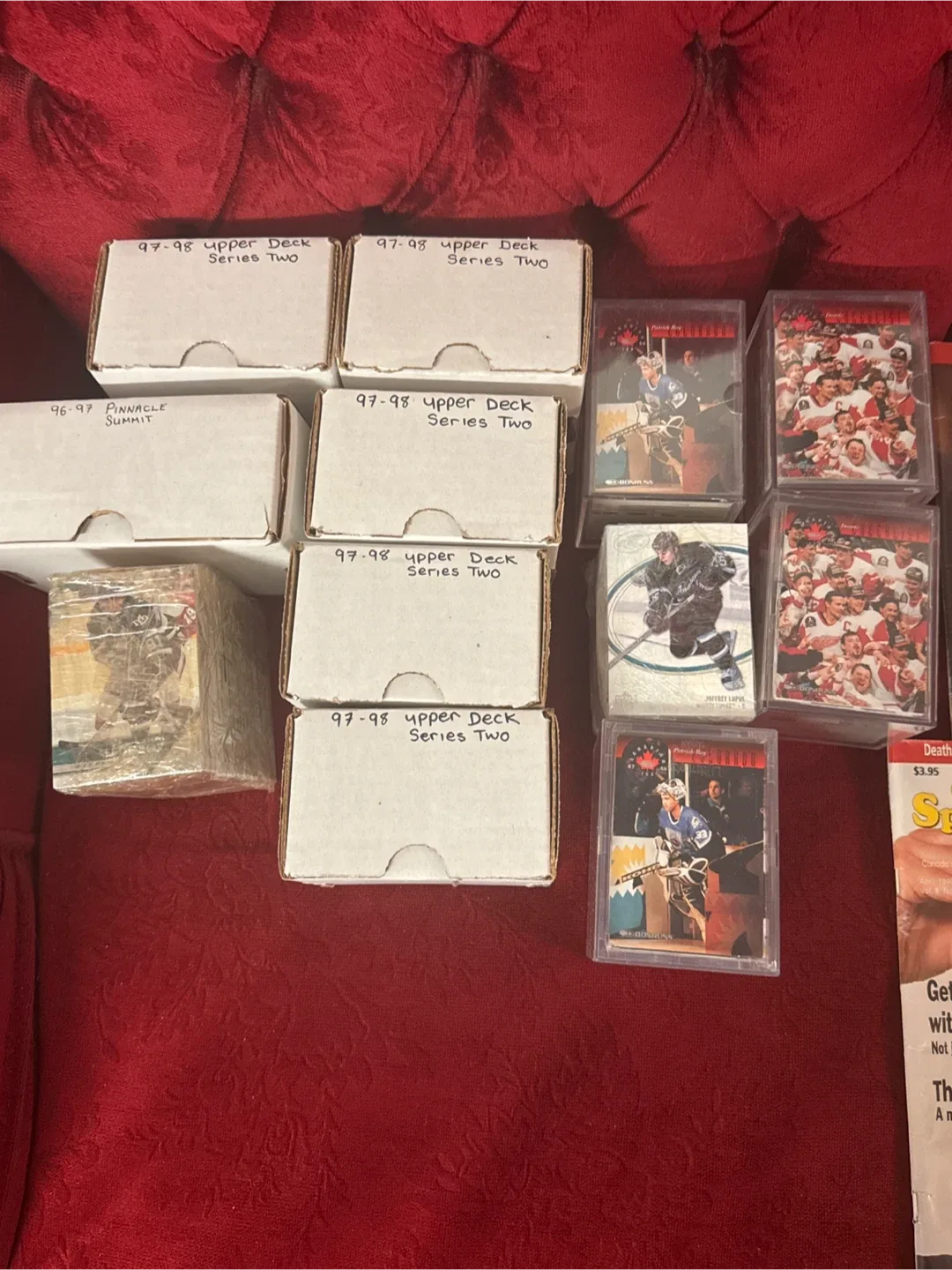 Hockey Card Collection - Upper Deck, Pinnacle Summit image indicator(2)