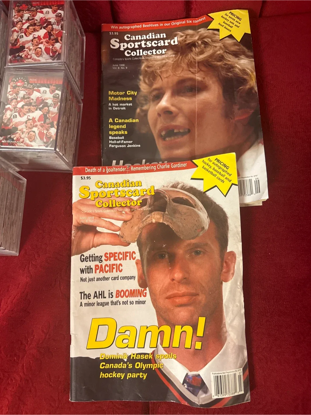 Hockey Card Collection - Upper Deck, Pinnacle Summit image indicator(3)