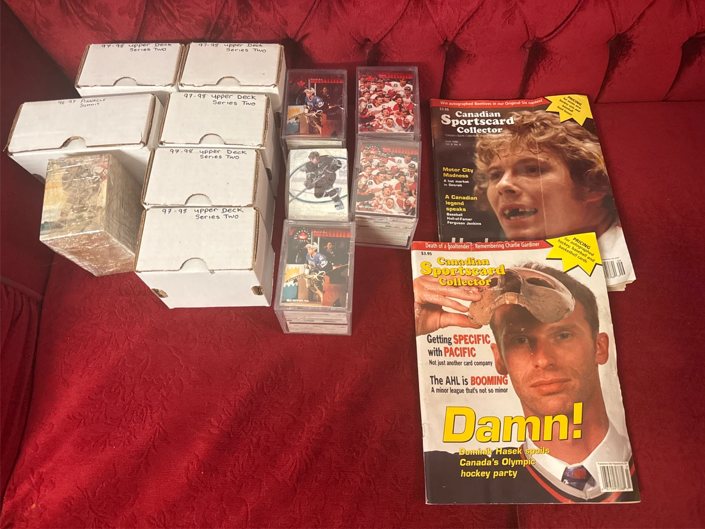 Hockey Card Collection - Upper Deck, Pinnacle Summit