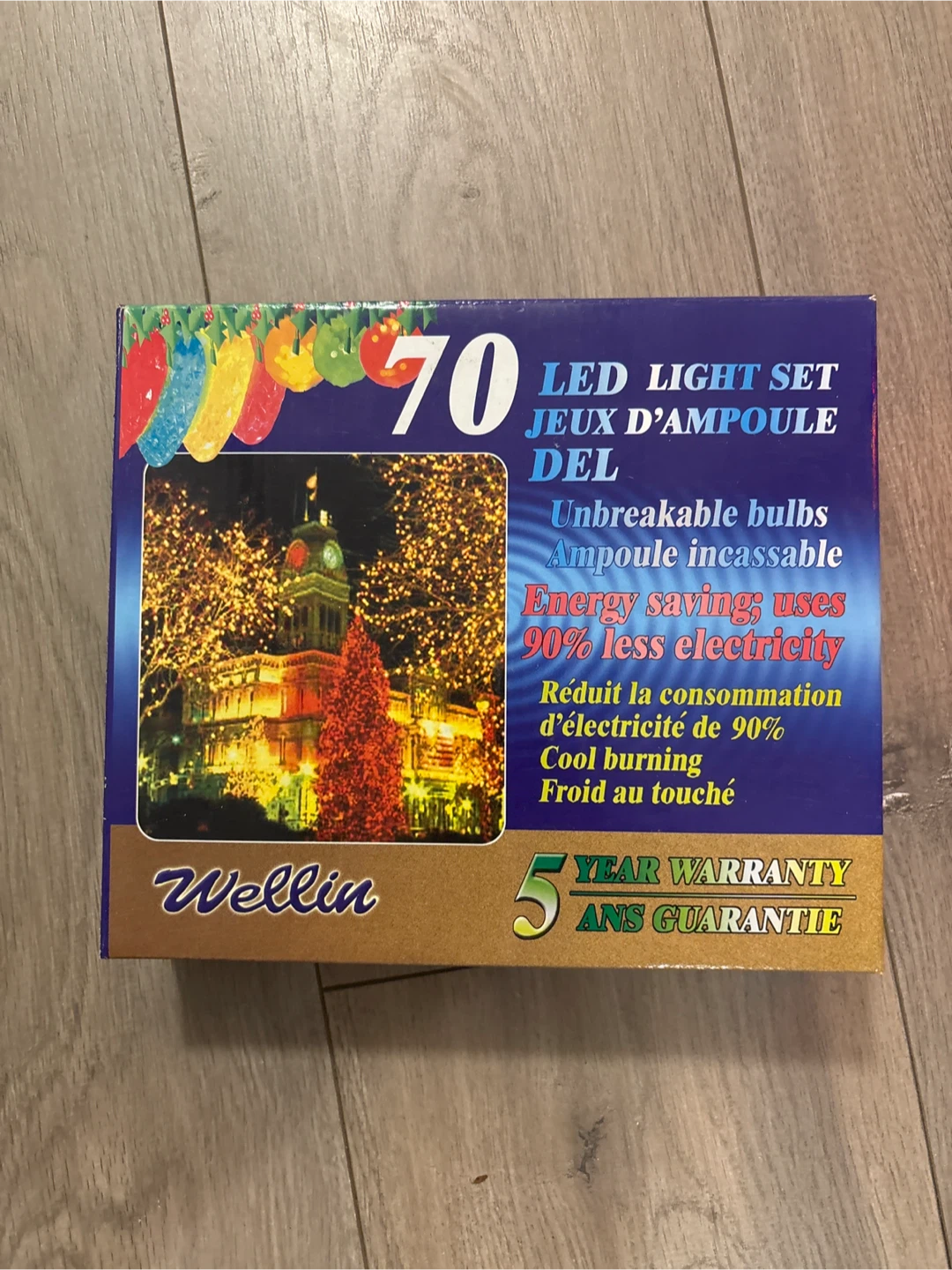 Wellin 70 LED Light Set - Red, Yellow, Green