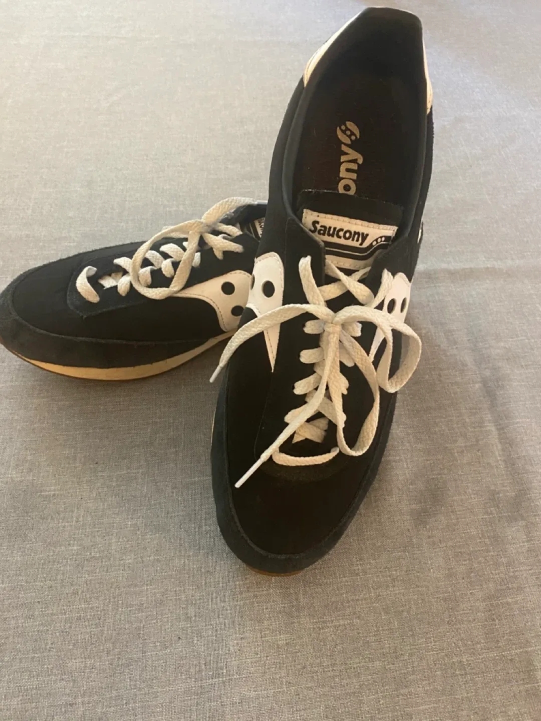 Saucony Trainer 80’ Sneakers - Black & White image indicator(2)