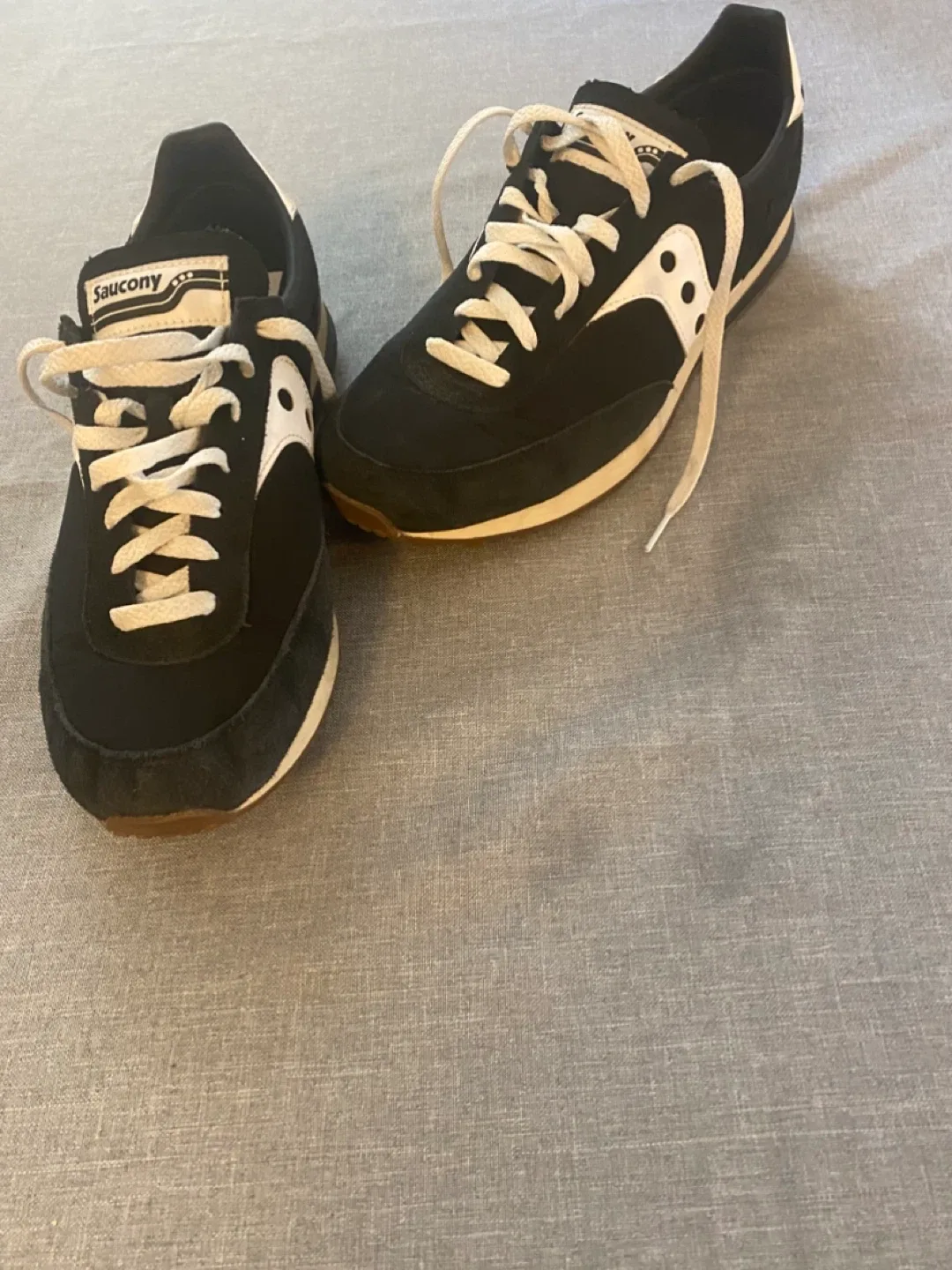 Saucony Trainer 80�’ Sneakers - Black & White image indicator(8)