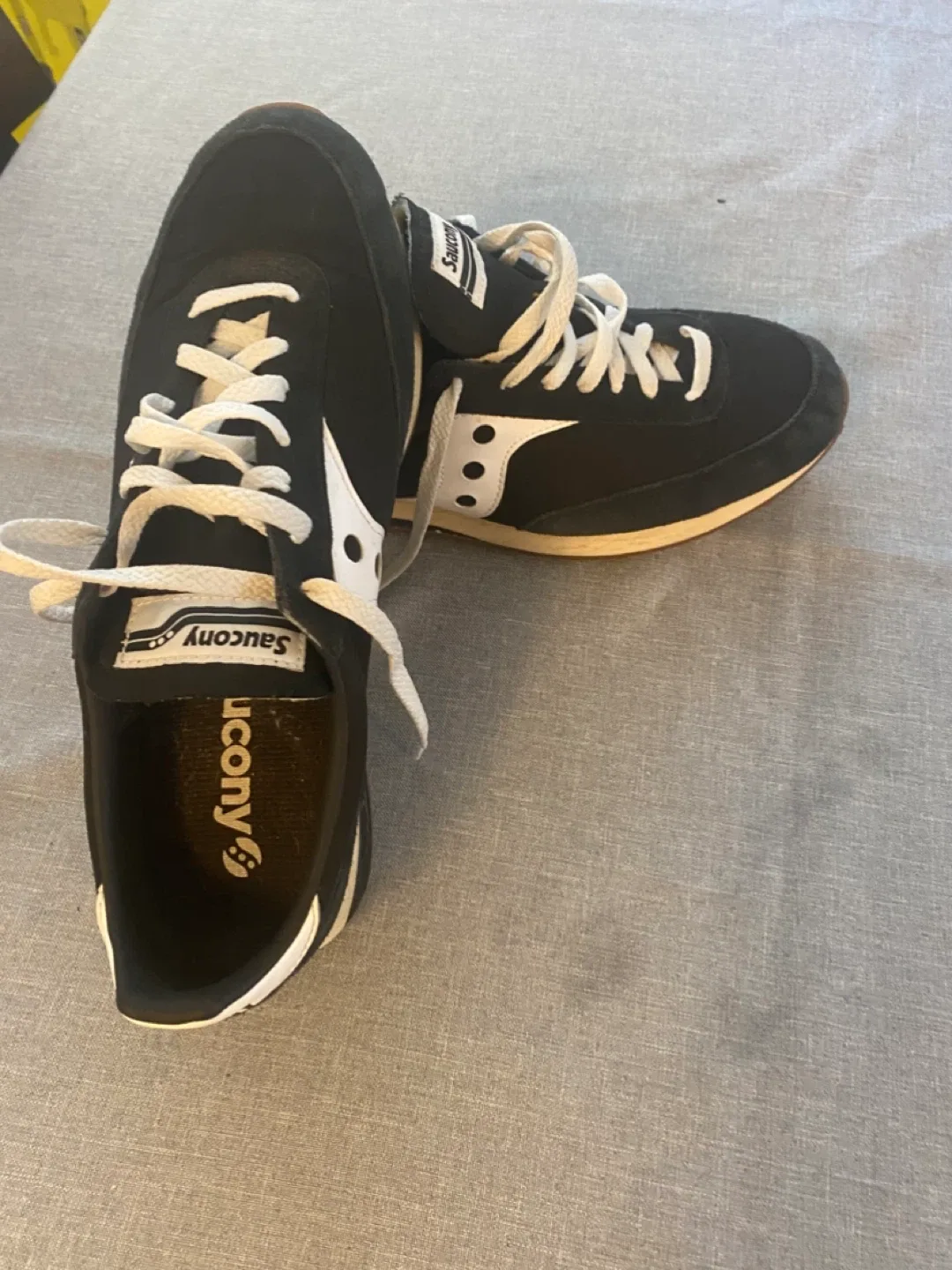 Saucony Trainer 80’ Sneakers - Black & White image indicator(7)