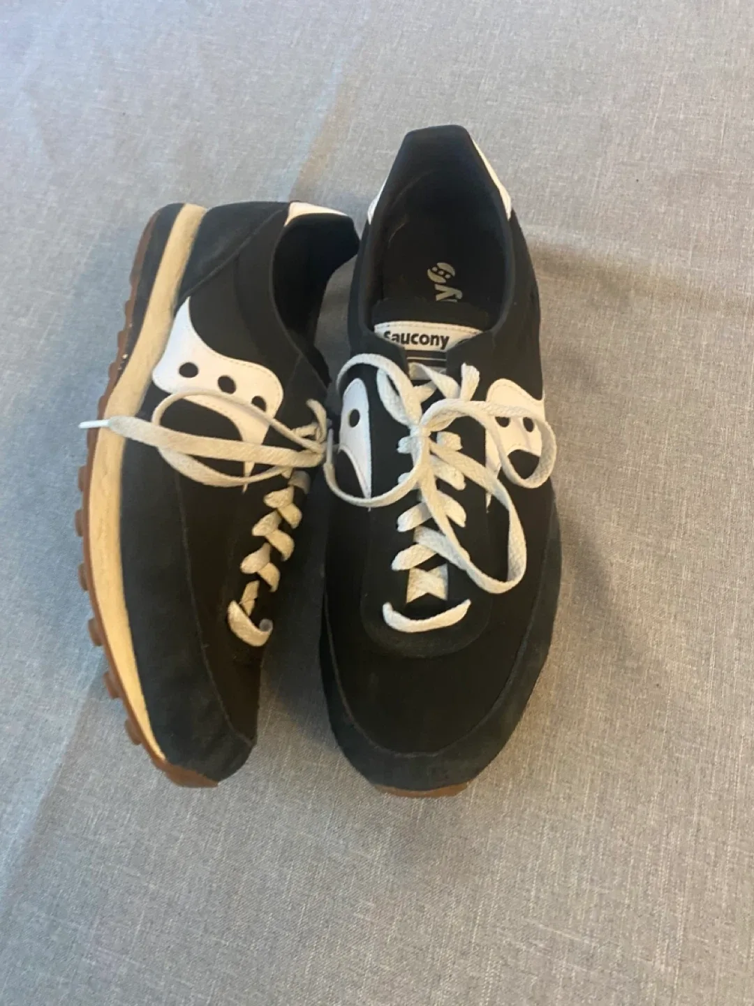 Saucony Trainer 80’ Sneakers - Black & White image indicator(3)