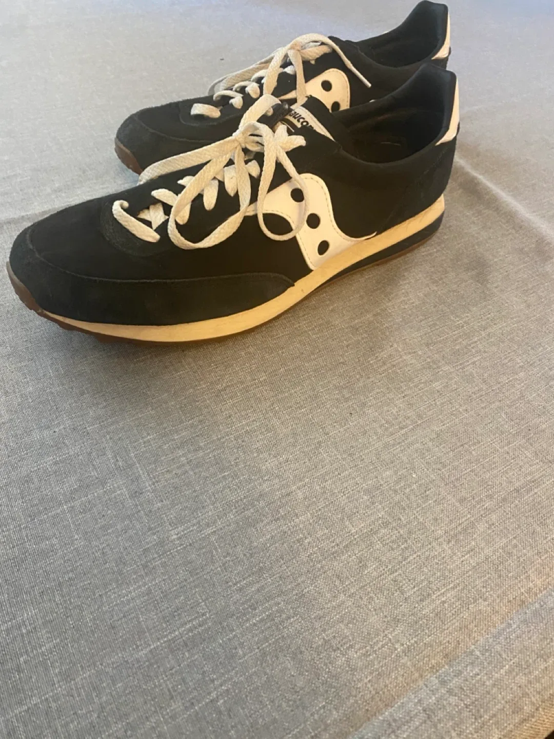 Saucony Trainer 80’ Sneakers - Black & White image indicator(4)