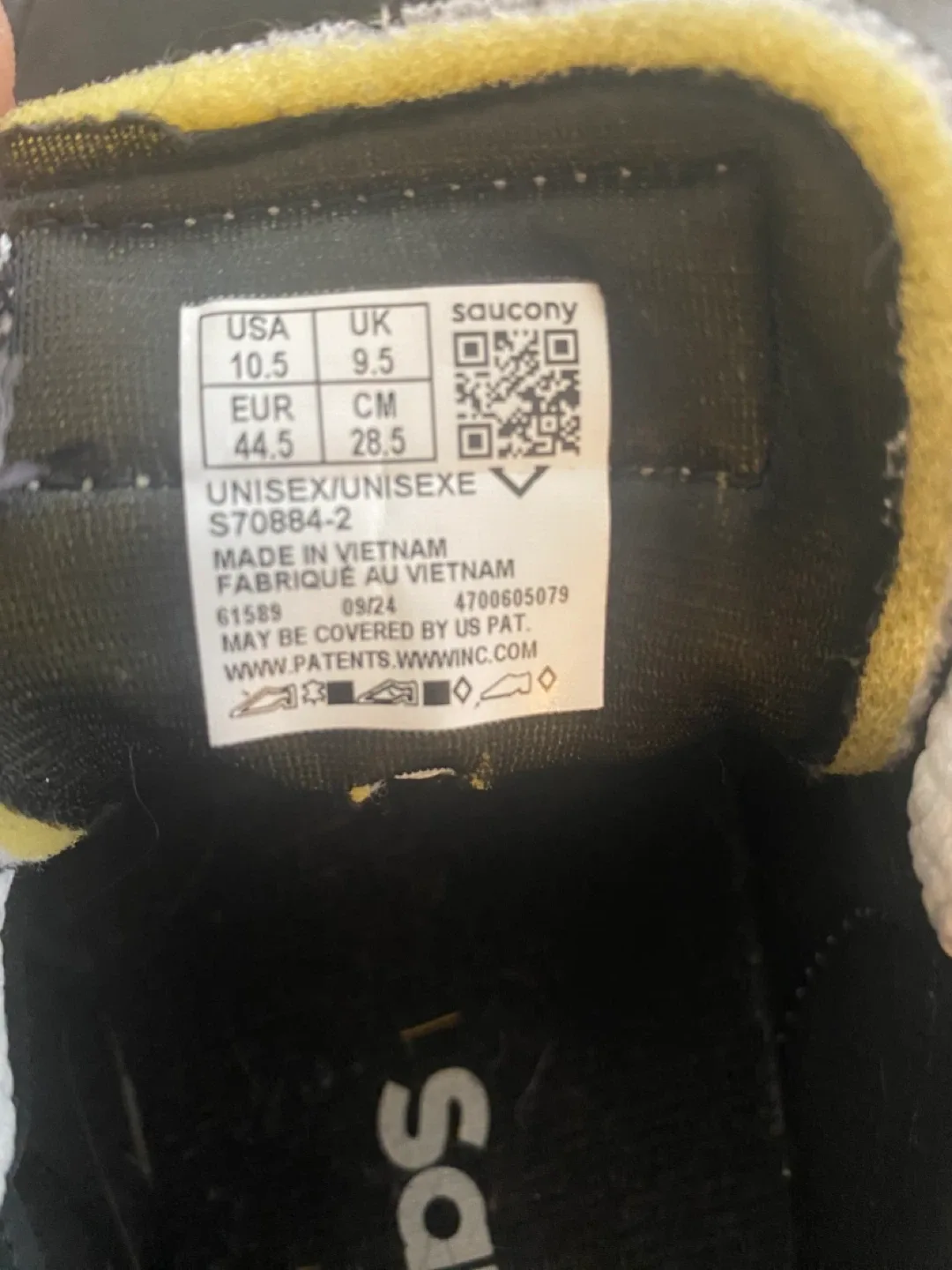 Saucony Trainer 80’ Sneakers - Black & White image indicator(10)