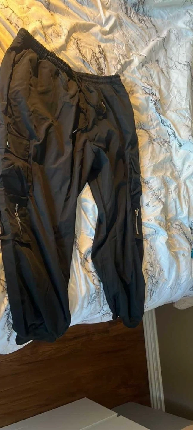 Black Cargo Pants