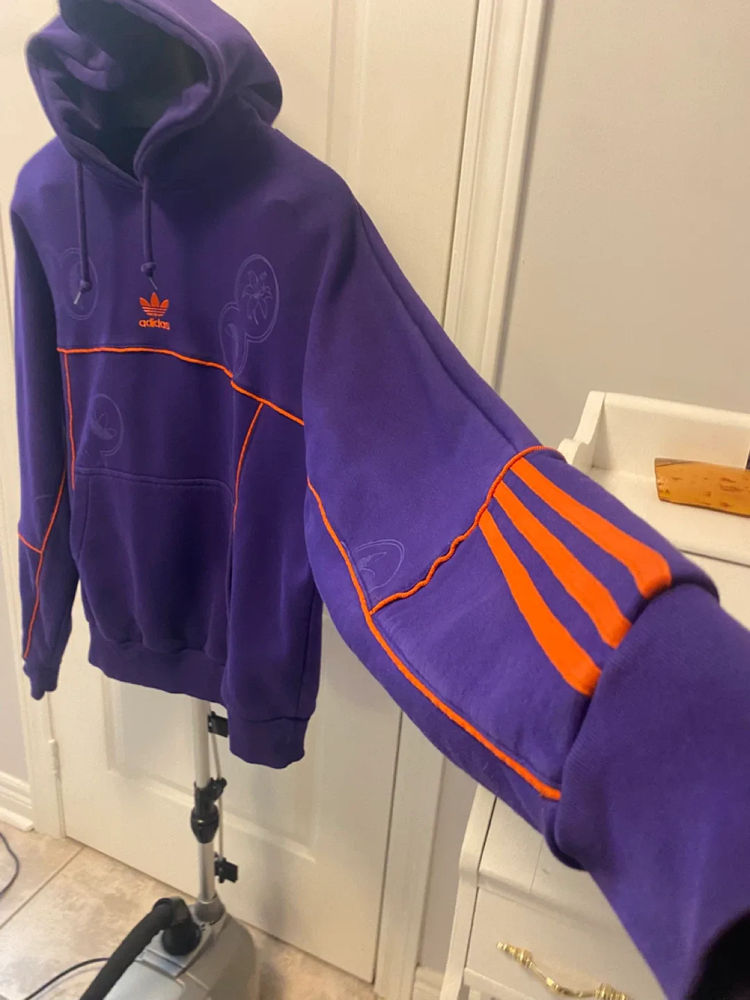 Adidas Purple Hoodie image indicator(3)