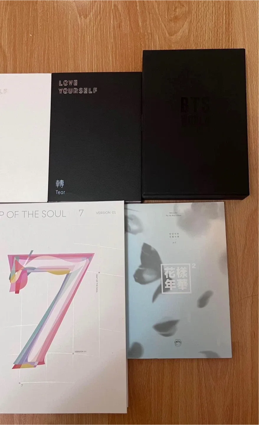 BTS Album Collection LOT - Love Yourself, Map of the Soul, More image indicator(2)