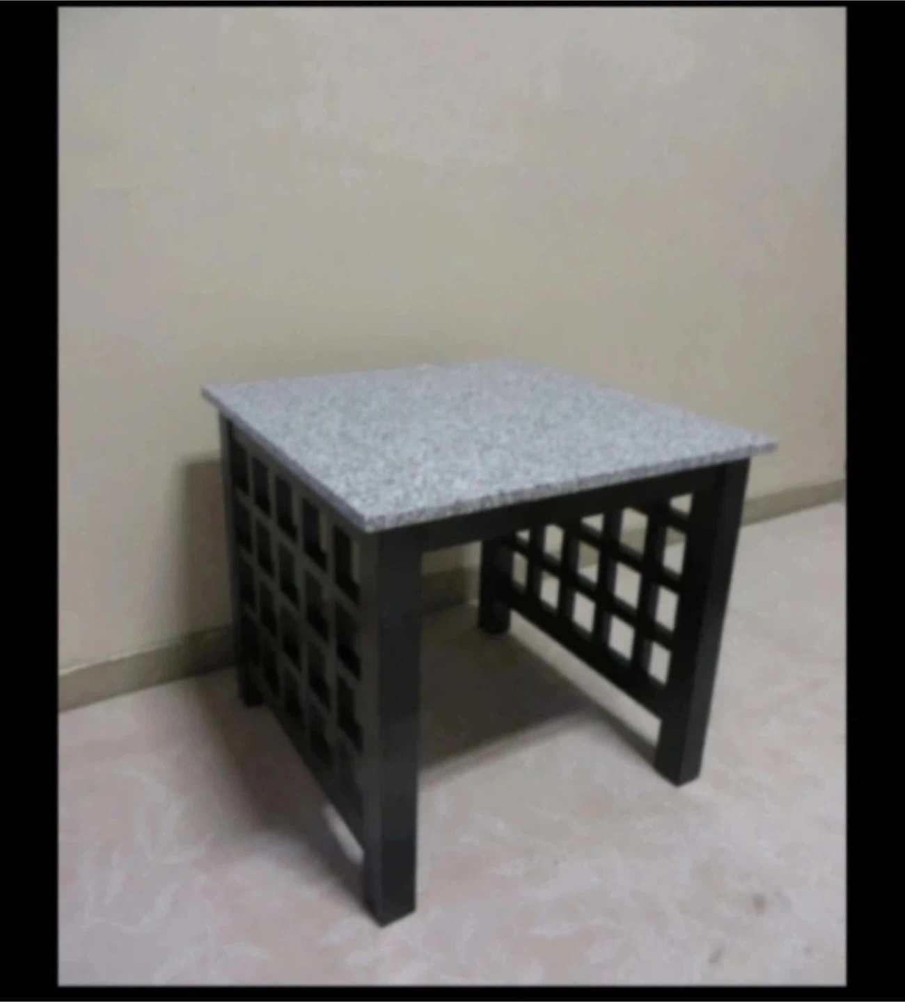 Brand New Granite Top End Table