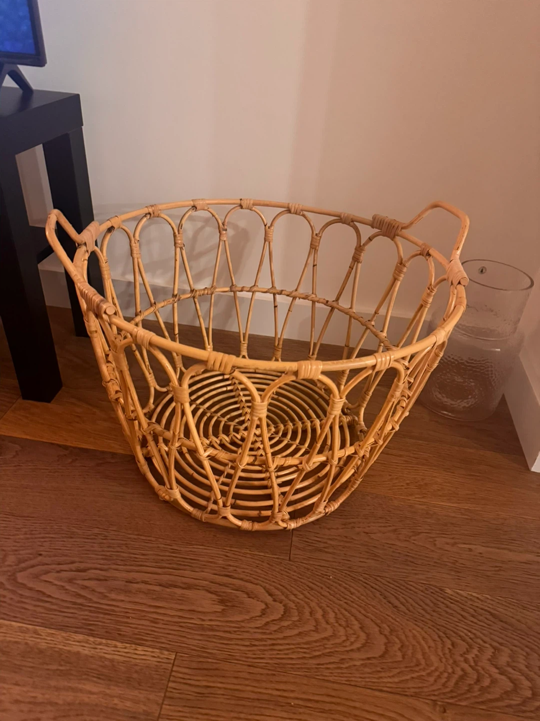 IKEA SNIDAD Basket, Rattan 21x15" - photo 2