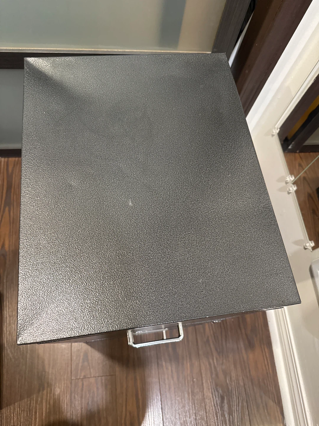 Black Two-Drawer Filing Cabinet - photo 2