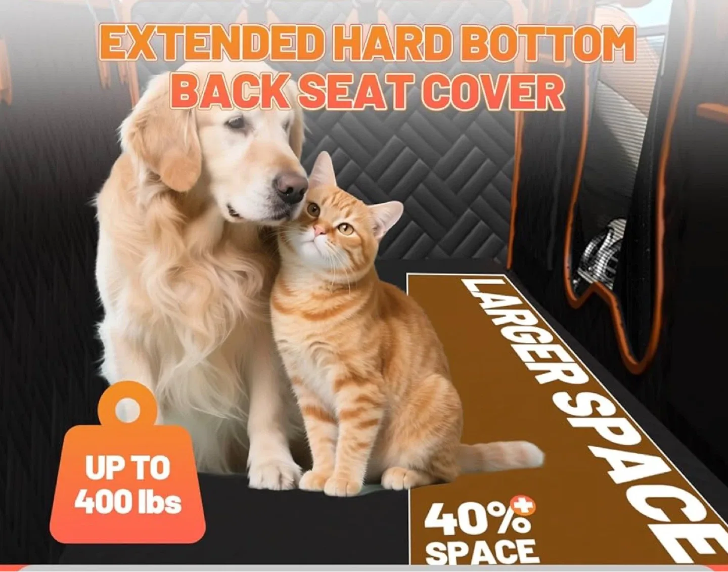 Waterproof Pet Car Seat Cover - NEW! Same Day Availability image indicator(2)