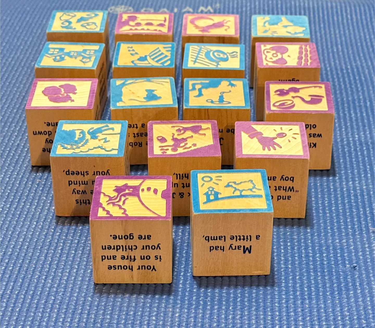 Nursery Rhyme Wooden Blocks - photo 3